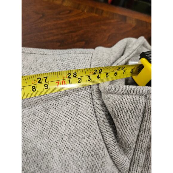 Lands End Gray Women's Zip Up Jacket Coat Size XL Lagenlook - Picture 14 of 15